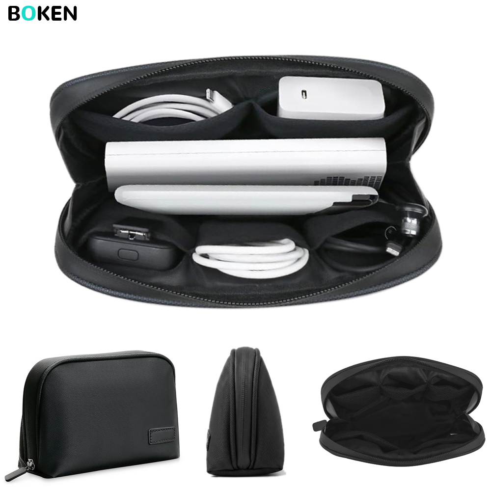 Tech Accessories Travel Case - 경량 방수 테크 파우치, 휴대용 전자기기