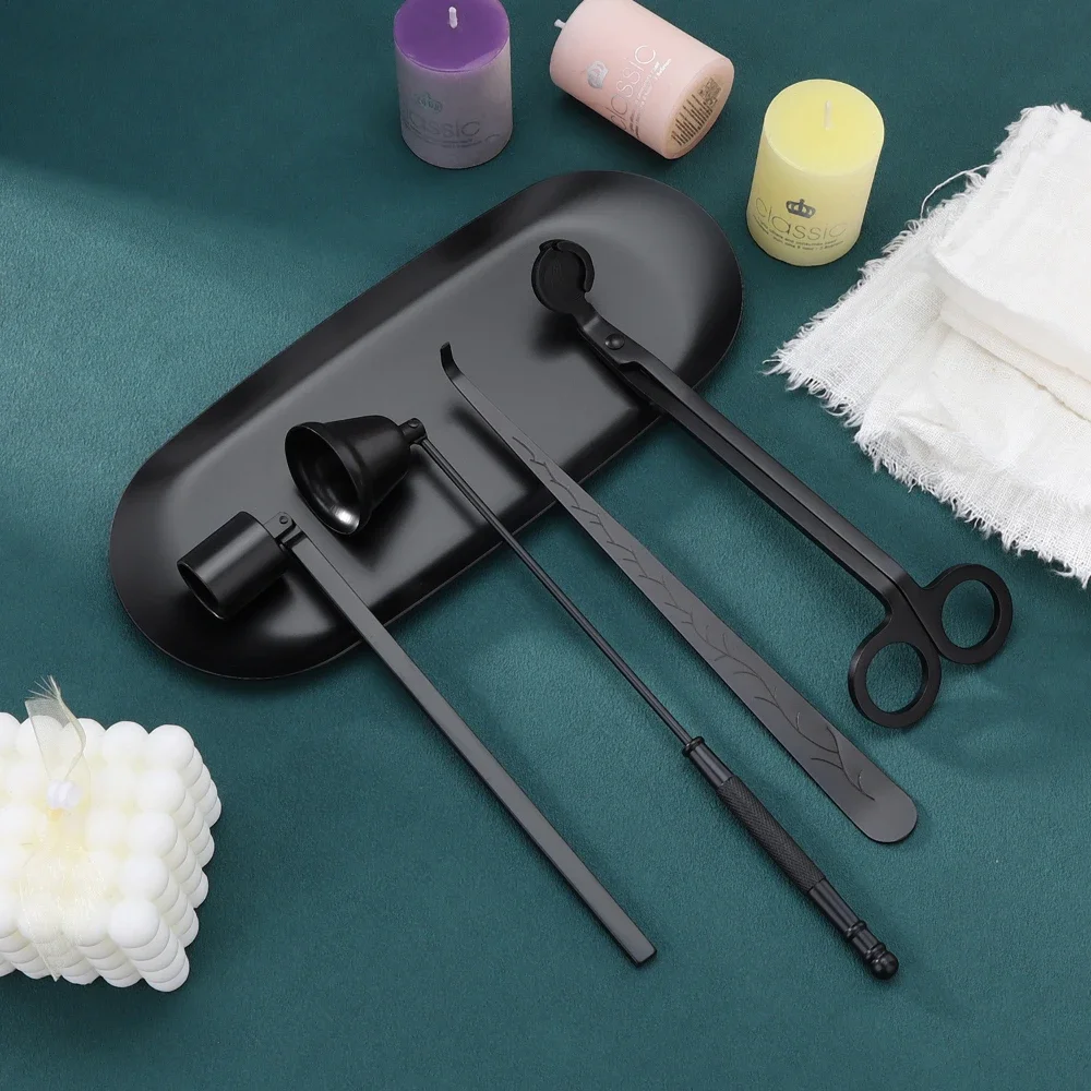 Unique Tech Accessories - 스테인레스 스틸 캔들 케어 키트, 캔들