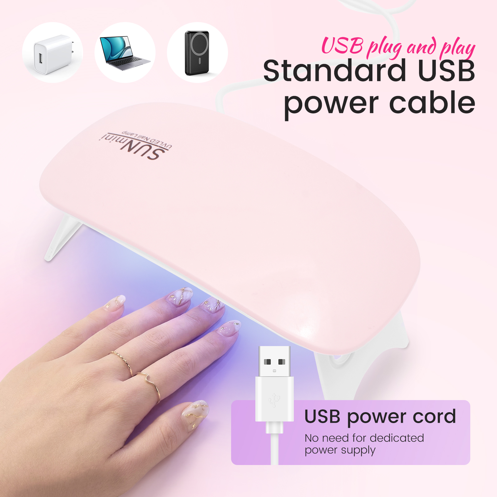 UV 네일 폴리쉬 램프 네일 드라이어 데스크 건조 네일 - Unique Tech Accessories 리뷰 및 가격