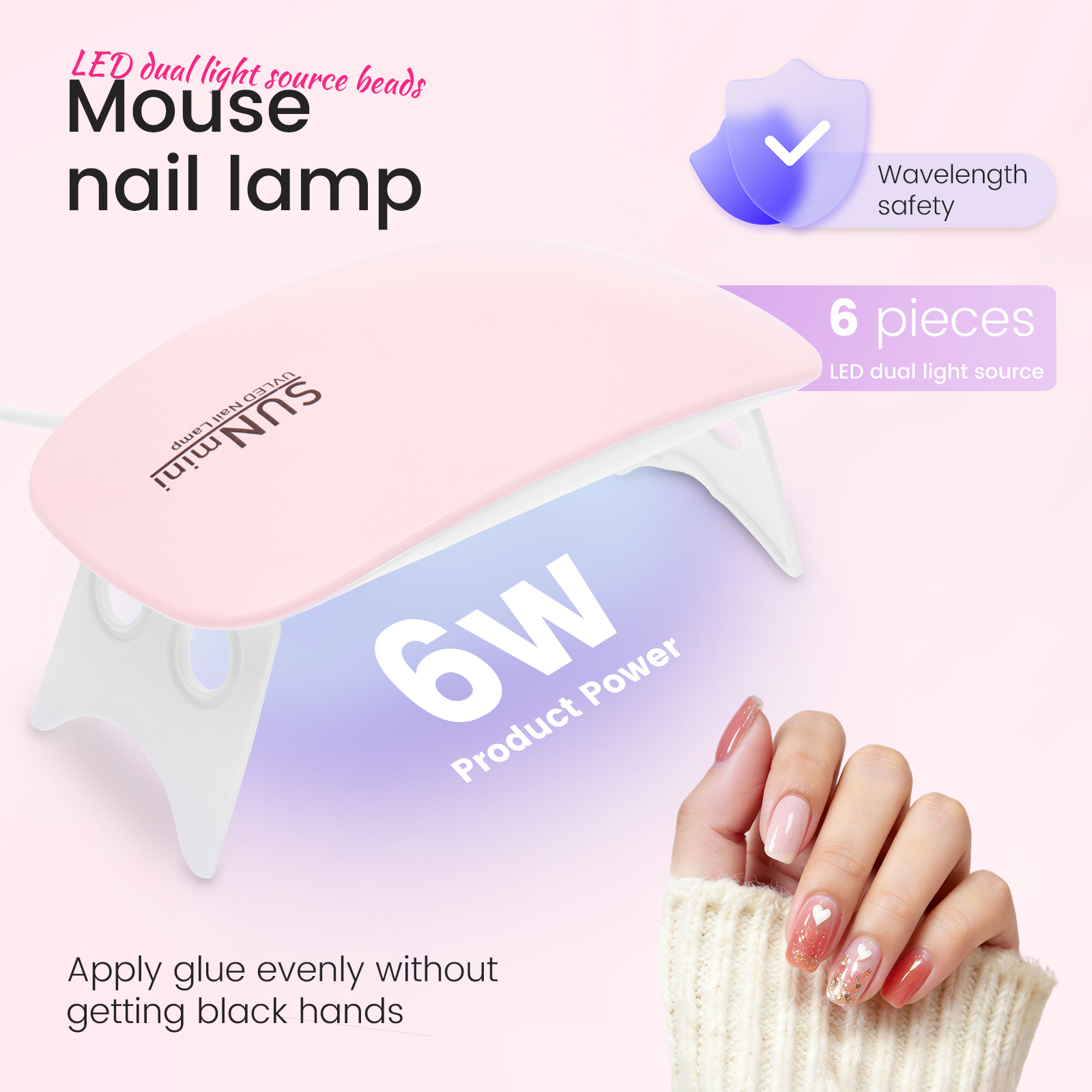 UV 네일 폴리쉬 램프 네일 드라이어 데스크 건조 네일 - Unique Tech Accessories 리뷰 및 가격