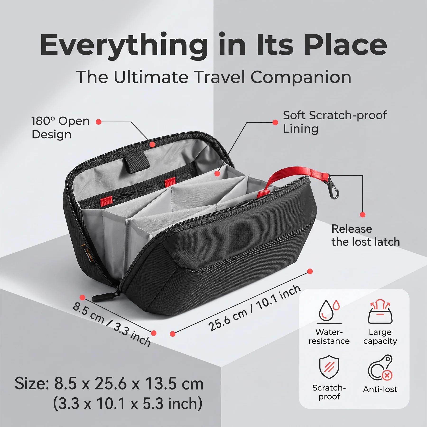 여행용 테크 오거나이저 파우치, 방수 다용도 전자제품  - Tech Accessories Travel Case 리뷰 및 가격