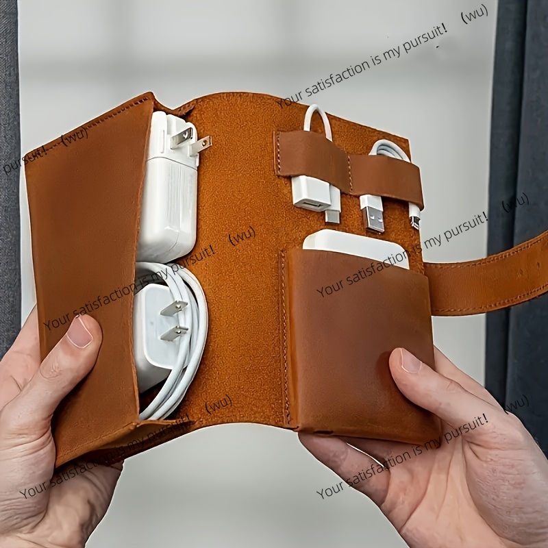 1개 PU 가죽 다중 수납 정리함-휴대용 기술 학교 액 - Tech Accessories Travel Case 리뷰 및 가격