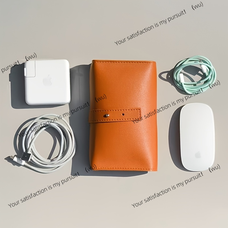 1개 PU 가죽 다중 수납 정리함-휴대용 기술 학교 액 - Tech Accessories Travel Case 리뷰 및 가격