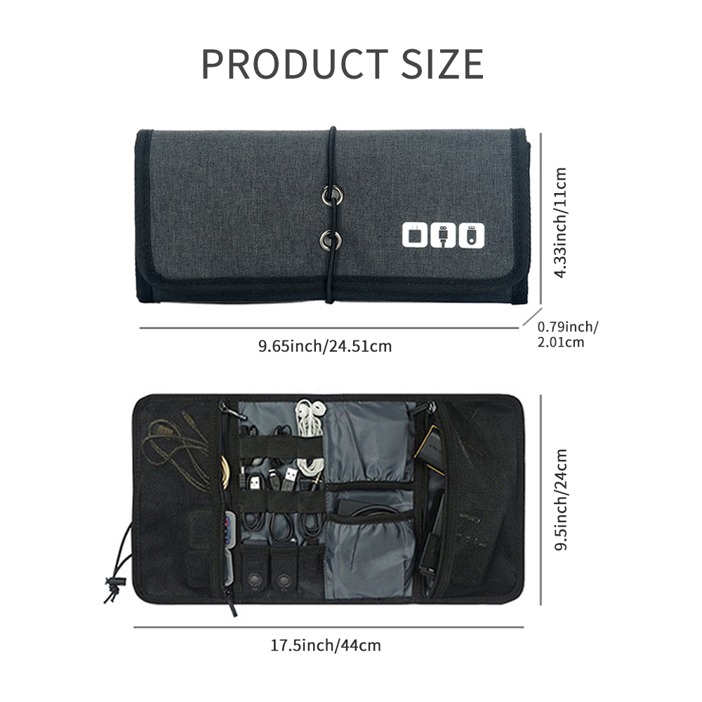 여행용 케이블 보관 가방, 전자제품 정리용 코드 파우치 - Tech Accessories Travel Case 리뷰 및 가격