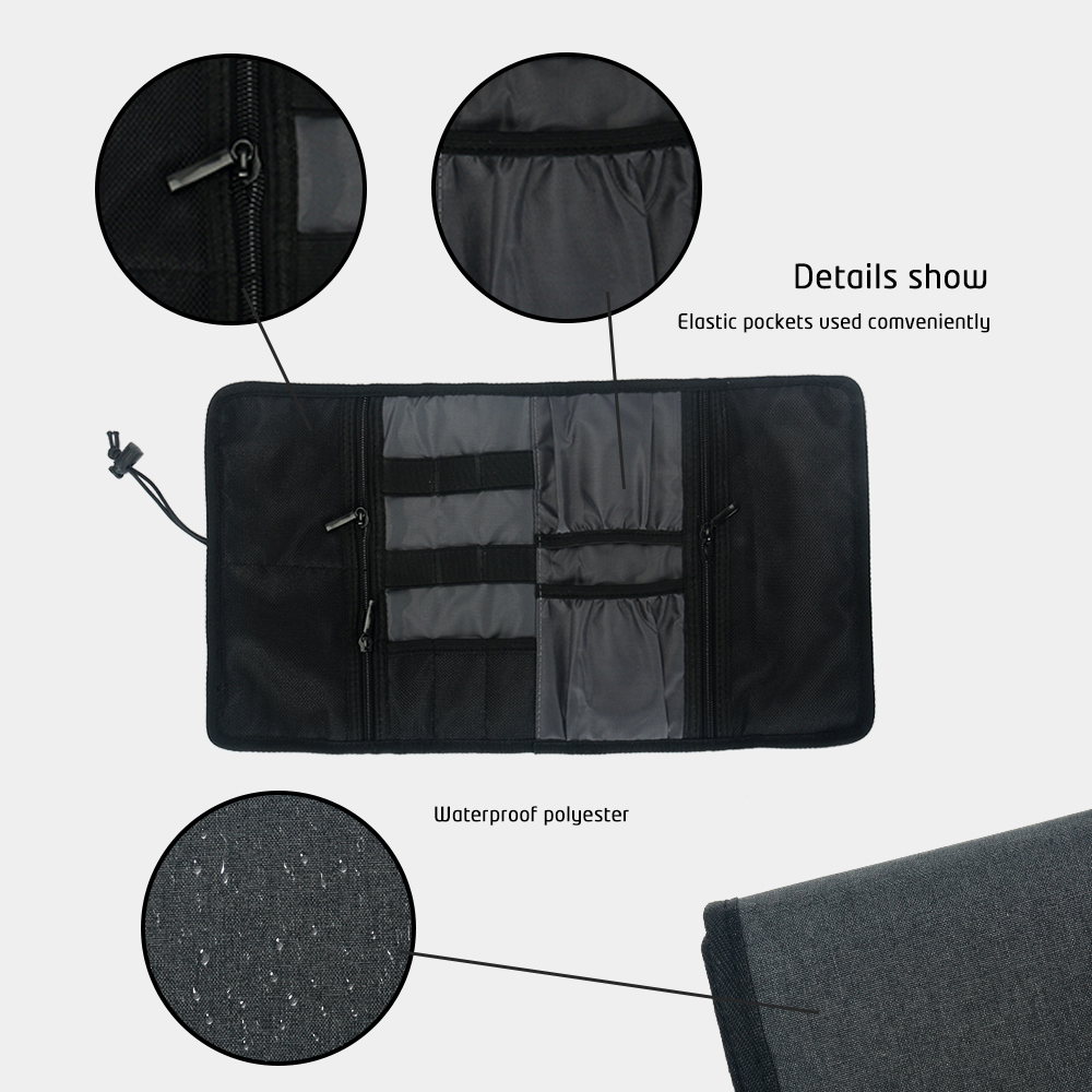 여행용 케이블 보관 가방, 전자제품 정리용 코드 파우치 - Tech Accessories Travel Case 리뷰 및 가격
