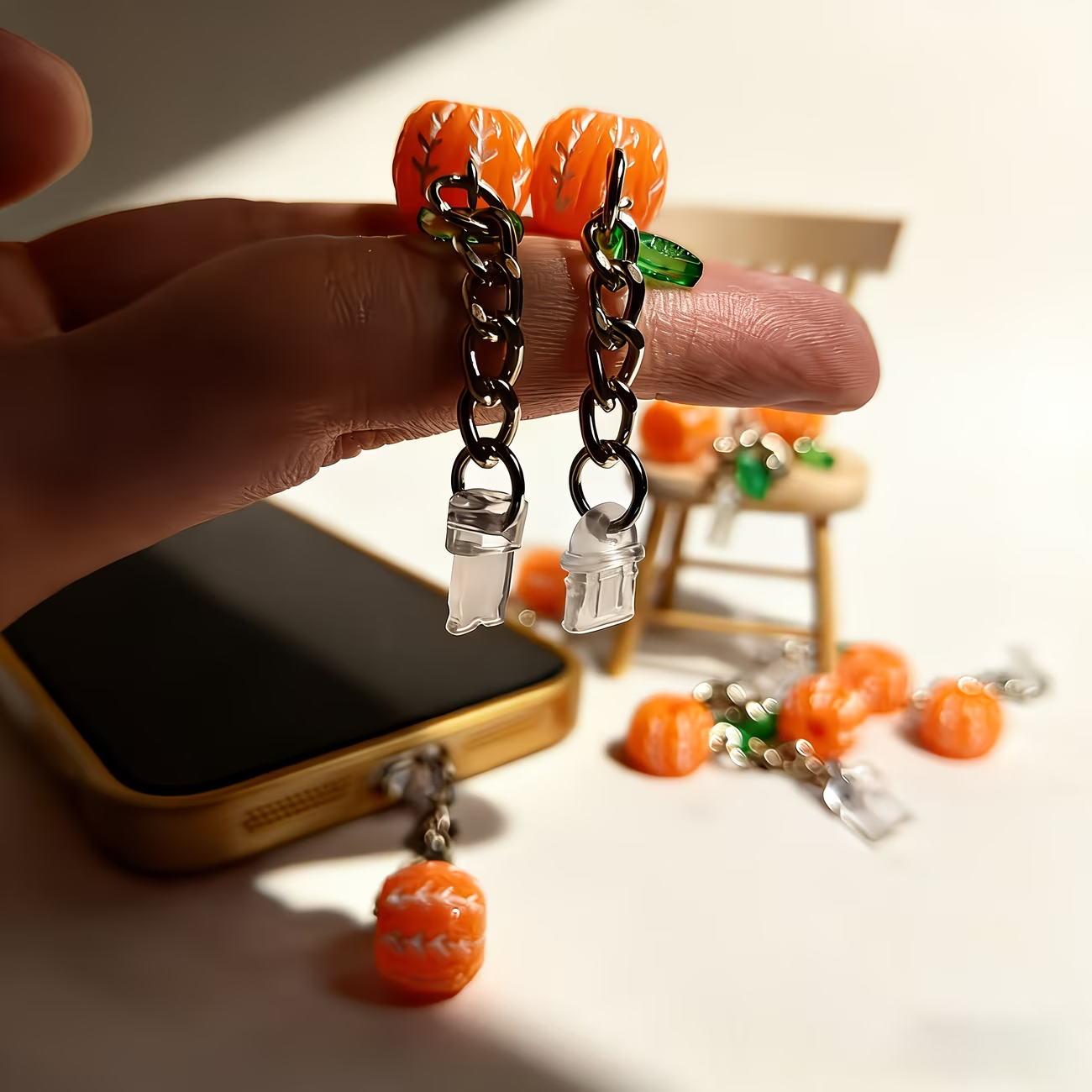 1개 귀엽고 실용적인 오렌지 과일 펜던트 노트북용 먼지 - Unique Tech Accessories 리뷰 및 가격