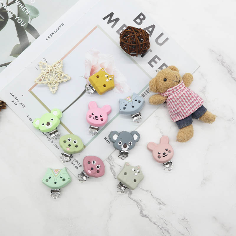 10개 실리콘 고무젖꼭지 체인 클립 DIY 아기 치발기 - Unique Tech Accessories 리뷰 및 가격