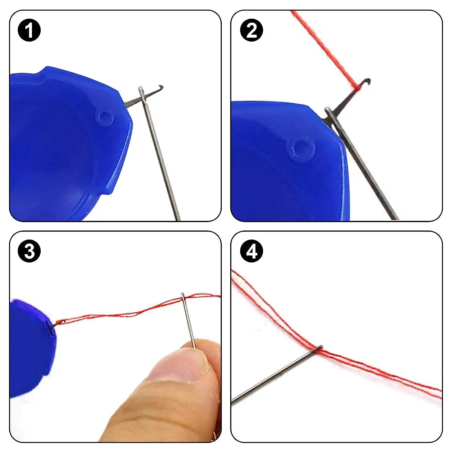 10Pcs 쉬운 자동 바늘 실꿰기 노인 가이드 바느질  - Unique Tech Accessories 리뷰 및 가격