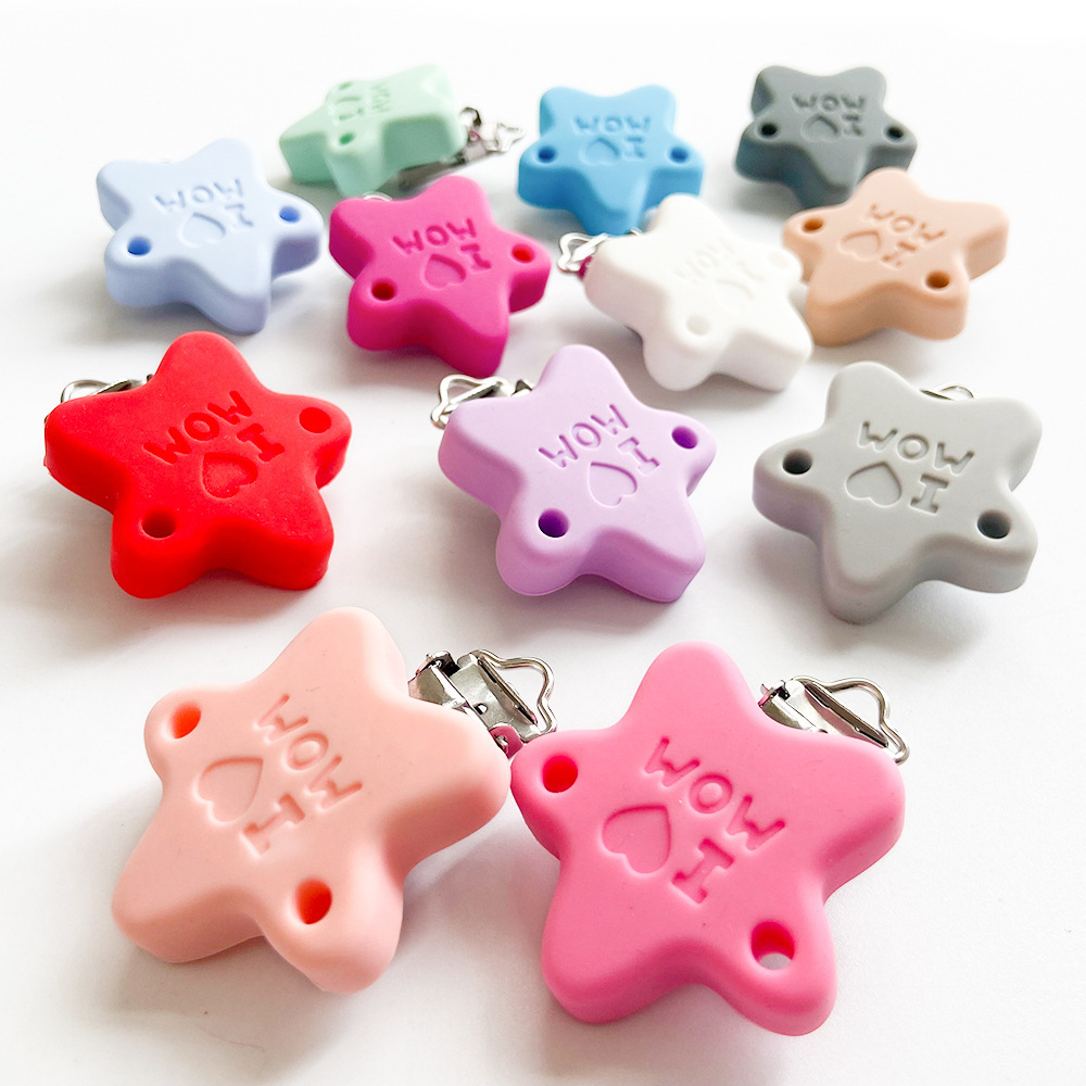 10개 실리콘 고무젖꼭지 체인 클립 DIY 아기 치발기 - Unique Tech Accessories 리뷰 및 가격
