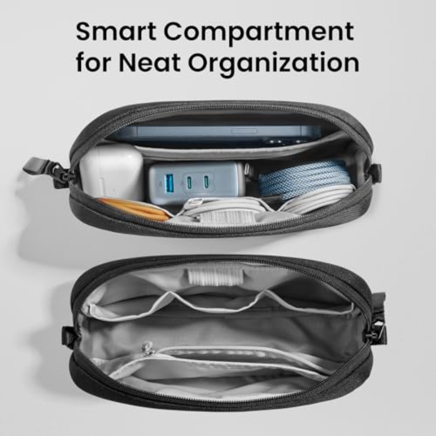 전자제품 정리함 여행용 케이스, 필수품용 케이블 정리함 - Tech Accessories Travel Case 리뷰 및 가격